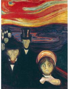 Riproduzione di Edvard Munch - Ansia, 60 x 80 cm Edward Munch - Anxiety - Fedkolor