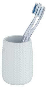 Tazza in ceramica bianca per spazzolini da denti Barinas - Wenko