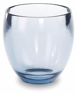 Bicchiere di plastica blu per spazzolini da denti Droplet - Umbra