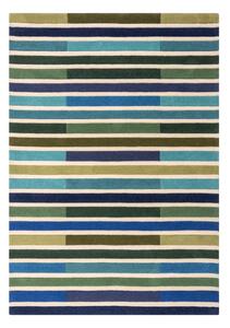 Tappeto in lana verde 160x230 cm Piano - Flair Rugs