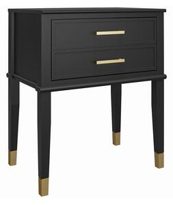 Comodino nero Westerleigh – CosmoLiving by Cosmopolitan