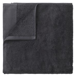Telo da bagno in cotone grigio scuro, 70 x 140 cm - Blomus