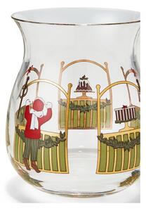 Portacandele in vetro in set per tea light 2 pezzi con motivo natalizio Holmegaard Christmas - Holmegaard