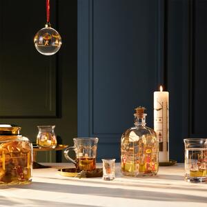 Portacandele in vetro in set per tea light 2 pezzi con motivo natalizio Holmegaard Christmas - Holmegaard