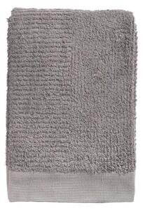 Asciugamano in cotone grigio-marrone 140x70 cm Classic - Zone