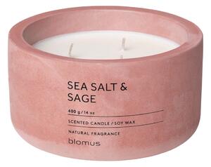 Candela di soia profumata tempo di combustione 25 h Fraga: Sea Salt and Sage - Blomus