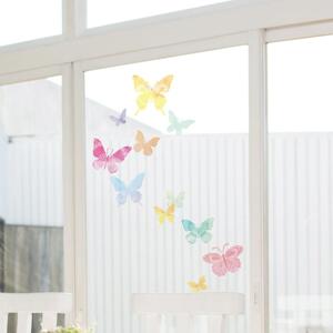 Set di 24 adesivi di farfalle artistiche - Ambiance