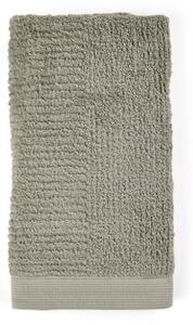 Asciugamano in cotone verde-grigio 100x50 cm Classic - Zone