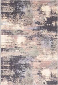 Tappeto in lana rosa chiaro 160x240 cm Fizz - Agnella