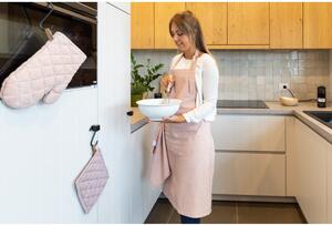 Set di 3 asciugamani da cucina in cotone rosa, 70 x 50 cm - Tiseco Home Studio