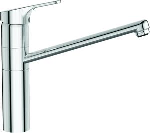 Ideal Standard Miscelatore a bassa pressione Cerafit 3 con bocca fissa, cromo / Miscelatore per lavello / Miscelatore per cucina