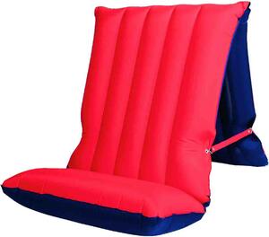 Materasso gonfiabile sedile/sdraio rosso/blu 78032