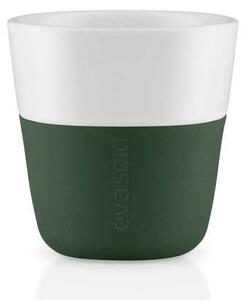 Tazze da espresso in porcellana verde e bianca in set da 2 80 ml - Eva Solo