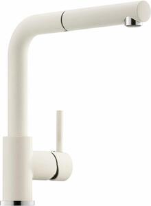 Miscelatore NABER GRAMIX 2 in MAGNOLIA con bocca estraibile / Rubinetto da cucina / Miscelatore monocomando