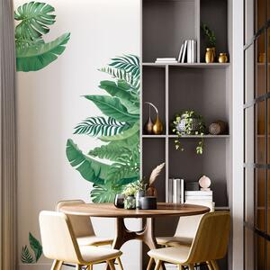 Adesivo da parete 60x90 cm Tropical Leaves - Ambiance