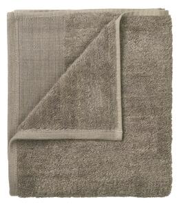 Set di 4 asciugamani in cotone marrone, 30 x 30 cm - Blomus