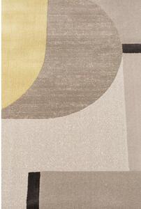 Tappeto giallo-grigio , 160 x 230 cm Hilton - Zuiver