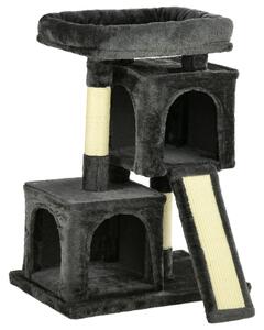 Albero Di Natale Per Gatti PawHut, 103 Cm, Multilivello Con Tiragraffi, Casa E Giochi - Centro Attività Per Gatti Interni