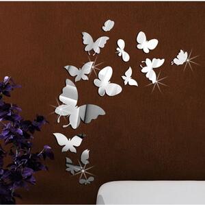 Set di 28 adesivi a specchio Butterfly - Ambiance