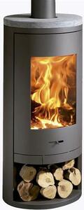 Stufa a legna - PANADERO - Sydney Ecodesign - 7,4 kW - Ceppi da 50 cm