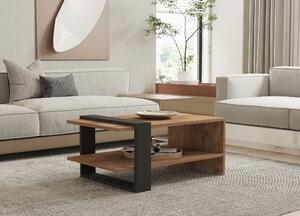 Skye Decor, Ova, tavolini, rovere, truciolato melaminico, 80 x 35 x 55 cm