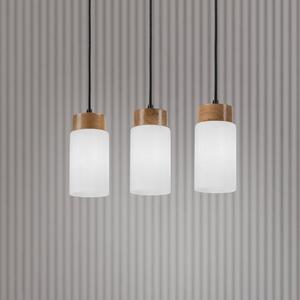 Lampada a sospensione in vetro Markus Lamkur, dimmerabile, Bianco / Opale, Soggiorno / Sala da pranzo, Vetro, Scandinavo, Lampada a sospensione