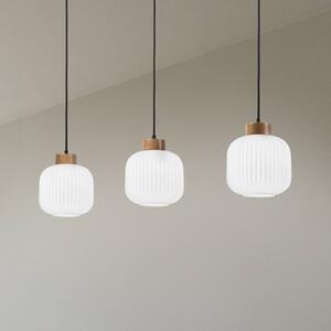 Lampada a sospensione in vetro Harmony Lamkur, dimmerabile, Bianco / Opale, Soggiorno / Sala da pranzo, Vetro, Scandinavo, Lampada a sospensione