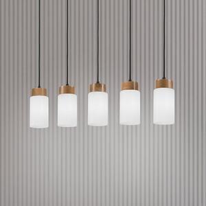 Lampada a sospensione in vetro Markus Lamkur, dimmerabile, Bianco / Opale, Soggiorno / Sala da pranzo, Vetro, Scandinavo, Lampada a sospensione