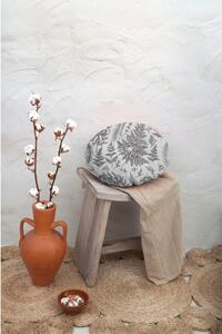 Cuscino a foglia grigio Cojin Redondo, ⌀ 35 cm - Really Nice Things