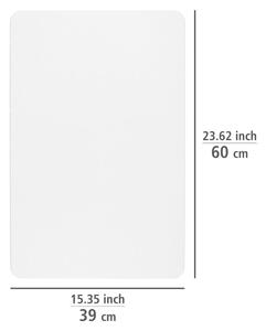 Tappetino da bagno bianco in terra di diatomee 39x60 cm Simi - Wenko