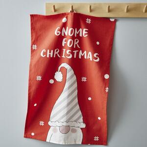 Set di 2 asciugamani in cotone con motivo natalizio 50x70 cm Gnomes - Catherine Lansfield