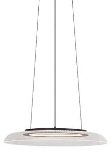 Lampada a sospensione di design nera e trasparente dimmerabile a 3 livelli - Scacrylic