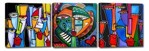 Set di 3 dipinti Picasso - Tablo Center