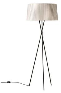 Lampada da terra Santa & Cole, dimmerabile, Nero, Soggiorno, Metallo