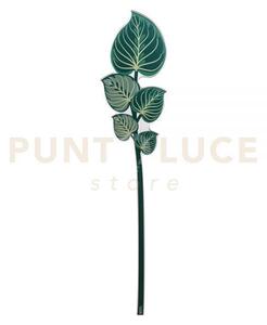 Funny flowers, fiore in plexiglass foglia maranta verde grande