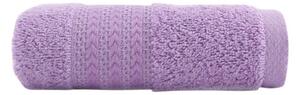 Asciugamano in puro cotone viola, 30 x 50 cm - Foutastic