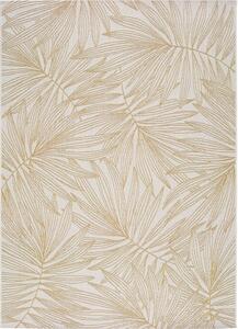 Tappeto da esterno beige , 160 x 230 cm Hibis Leaf - Universal