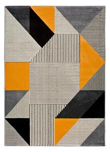 Tappeto arancione e grigio , 140 x 200 cm Gladys Duro - Universal