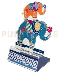 Happy phone elefante in cristallo acrilico decorato