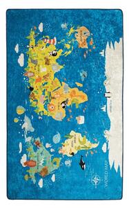 Tappeto per bambini , 100 x 160 cm World Map - Conceptum Hypnose