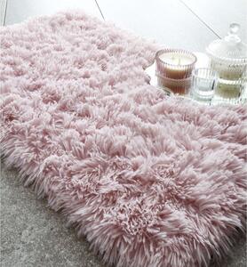 Tappetino da bagno rosa 80x50 cm Cuddly - Catherine Lansfield