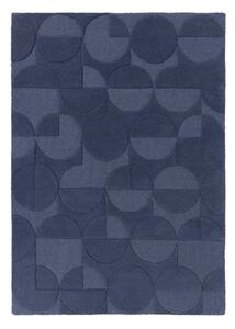 Tappeto in lana blu 160x230 cm Gigi - Flair Rugs