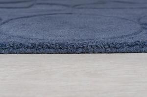 Tappeto in lana blu 120x170 cm Gigi - Flair Rugs