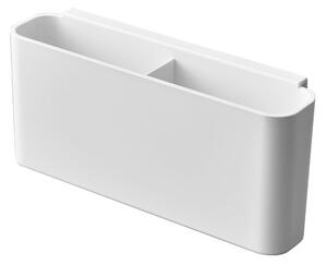 Organizzatore da bagno in metallo bianco per cosmetici - YAMAZAKI