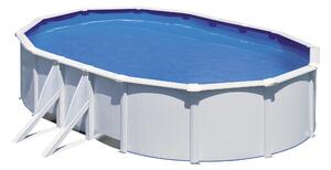 Piscina in acciaio Ovale 500x300x120 h con depuratore a sabbia serie Fidji GRE KIT500ECO