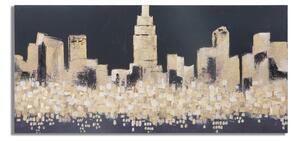 Dipinto 150x70 cm Golden City - Mauro Ferretti