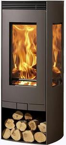 Stufa a legna - PANADERO - Alba Ecodesign - 9,5 kw - Ceppi da 50 cm