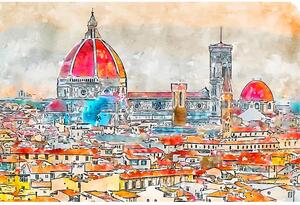 Dipinto 60x40 cm Florence - Fedkolor