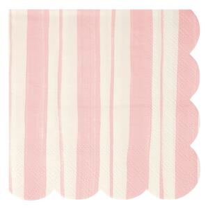 Tovaglioli di carta in set da 16 Ticking Stripe - Meri Meri
