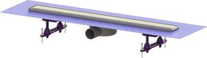 KESSEL 45600.63M Canaletta doccia Linearis Compact